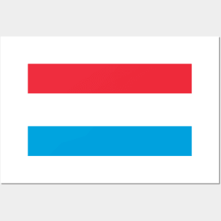 Flag of Luxembourg Posters and Art